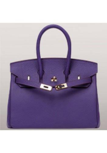 Tiger LyLy Brigitte Small Leather Bag Purple