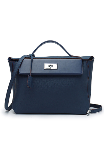 Tiger Lyly Katie Leather Bag Dark Blue