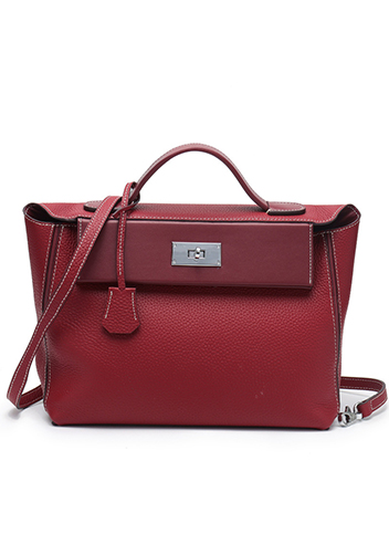 Tiger Lyly Katie Leather Bag Burgundy