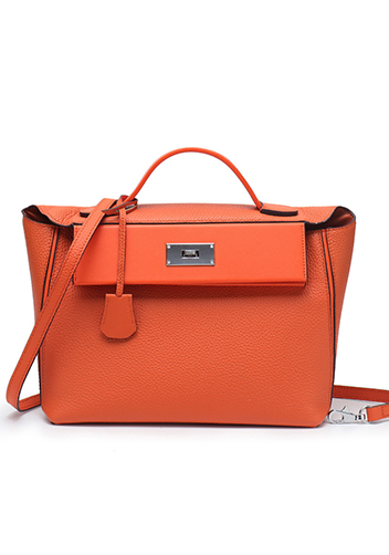 Tiger Lyly Katie Leather Bag Orange