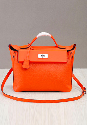 Tiger Lyly Katie Leather Bag Orange