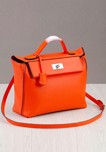 Tiger Lyly Katie Leather Bag Orange