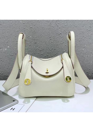 Tiger Lyly Linda Leather Mini Bag Cream