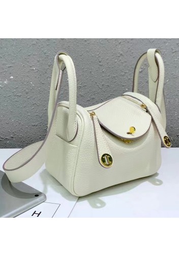 Tiger Lyly Linda Leather Mini Bag Cream