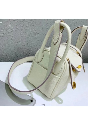 Tiger Lyly Linda Leather Mini Bag Cream