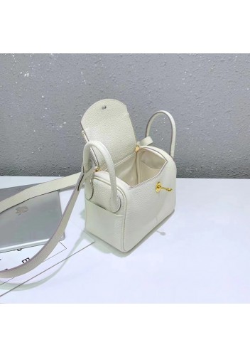 Tiger Lyly Linda Leather Mini Bag Cream