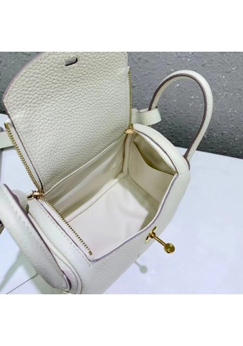 Tiger Lyly Linda Leather Mini Bag Cream