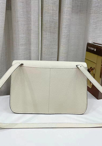 Tiger Lyly Marie Leather Shoulder Bag cream