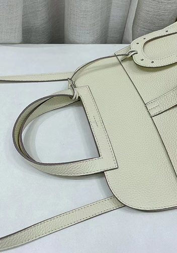 Tiger Lyly Marie Leather Shoulder Bag cream