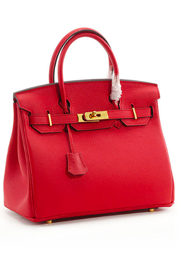 Tiger LyLy Brigitte Small Cowhide Leather Red Hardware