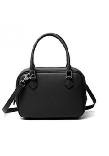 Tiger Lyly Siouxsie Cowhide Leather Bag Black