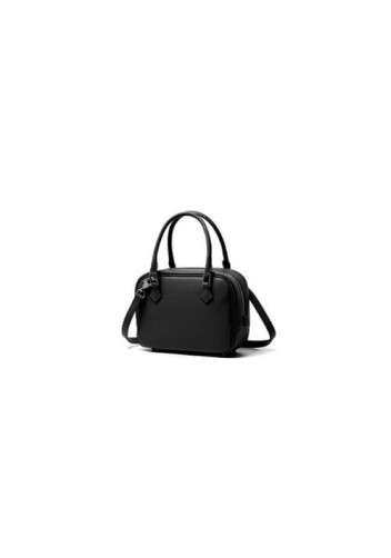 Tiger Lyly Siouxsie Cowhide Leather Bag Black