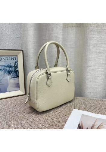 Tiger Lyly Siouxsie Cowhide Leather Bag Cream