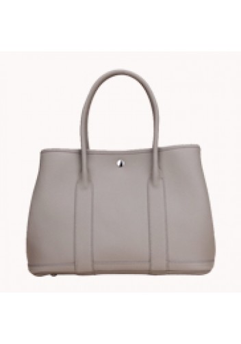 Tiger Lyly Carla Large Tote In Leather Khaki