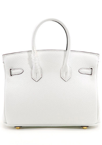 Tiger LyLy Brigitte Medium Cowhide Leather White Gold Hardware