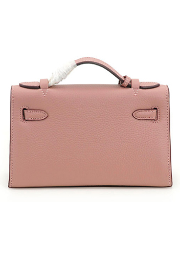 Tiger Lyly Garbo Litchi Leather Bag 9 Pink